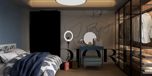 Room of rich blogger girl!