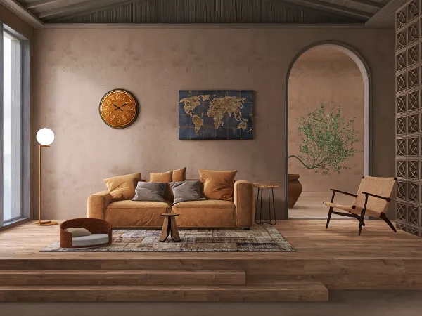 Professional interior design created with Homestyler 3D design software