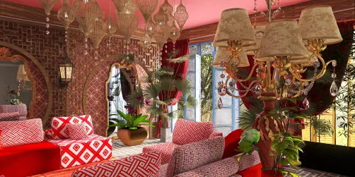 Middle Eastern living room