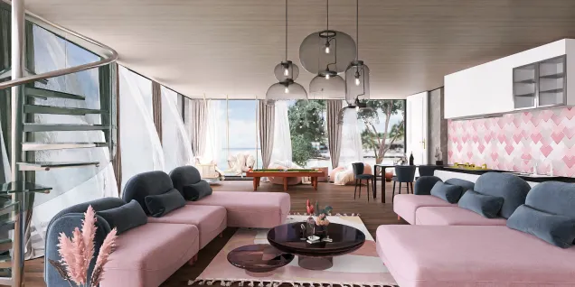 Red sea Villa - living room