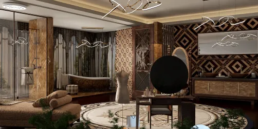  Luxurious Art Deco Bathroom: modern/art deco