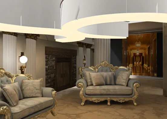 # Gatsby Hallway  Renderização de Design