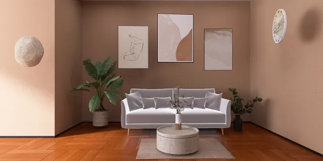 Aesthetic Living room 