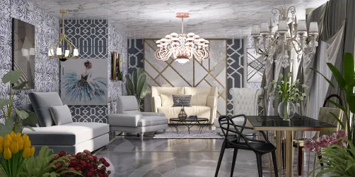 part of hotel suite