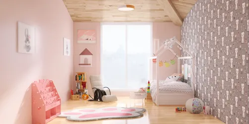 Toddler girl bedroom 