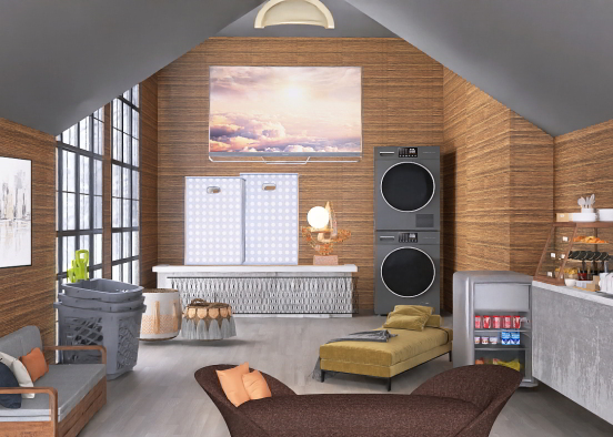 Laundry & Snacks Design Rendering