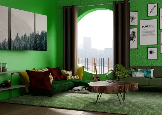 green room<3  Design Rendering