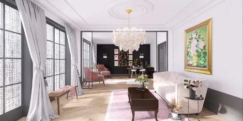 Elegant Apartment Sitting Room