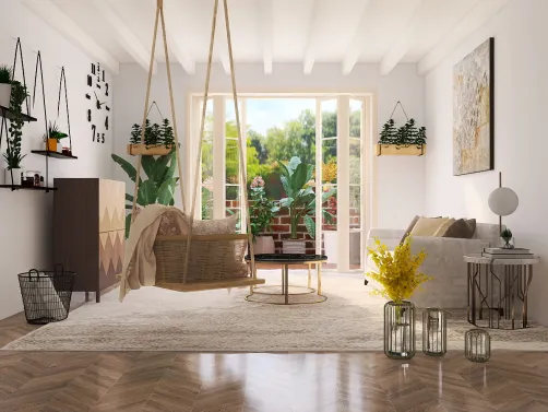Sitting Room with Balcony