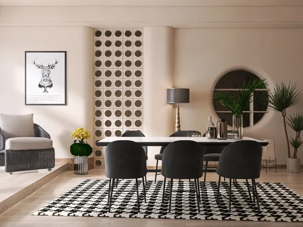 Professional interior design created with Homestyler 3D design software