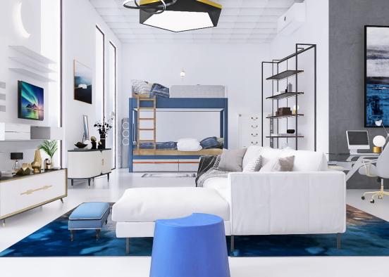 Luxury Dormitory  Design Rendering