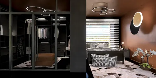 Desafio de quarto com prateleiras 
