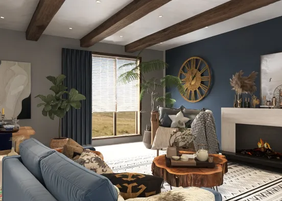 # .Accent Wall. Renderização de Design