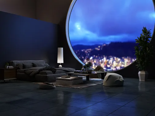 dark theme room🖤