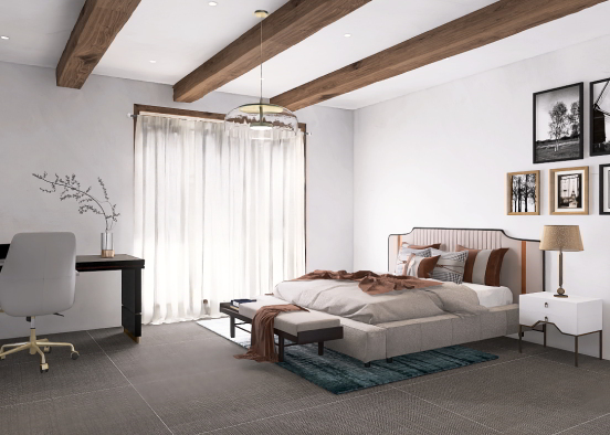 Ordinary Room Design Rendering