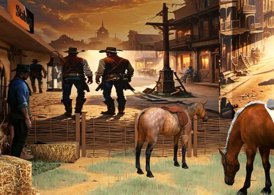 # A Glimpse of the Wild West Renderização de Design
