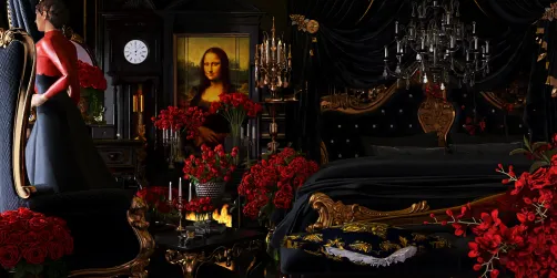Rococo Style Bedroom II