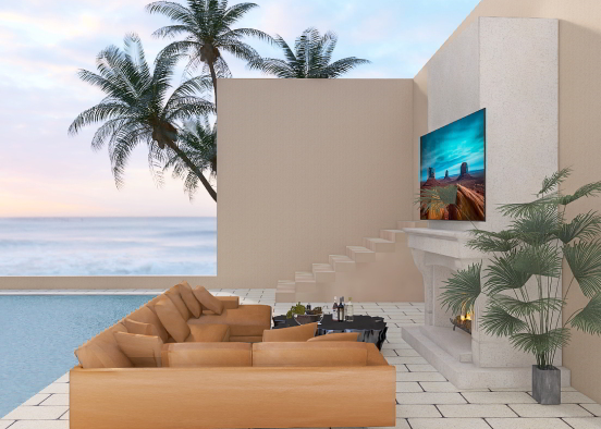 Beach house Design Rendering