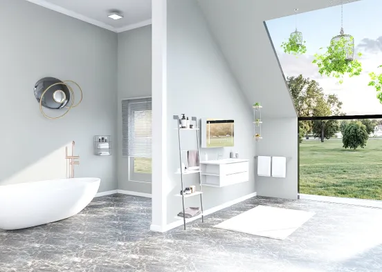 Bathroom Luxus  Design Rendering