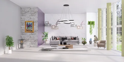 Seoul elite's living room.