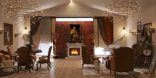 Expensive living room 
