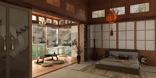 Japanese bedroom