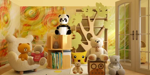 Teddy Bears are furry fluffy dolls