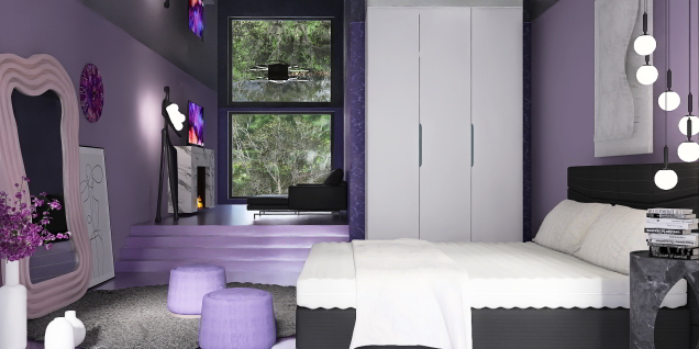 purple bedroom 🟪🟣💜