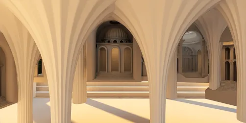 Entre arcos y columnas