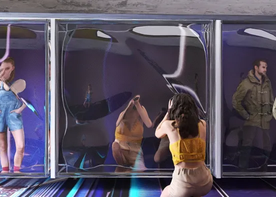 # Visión distorsionada  Renderização de Design