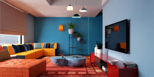 Sala Azul e Laranja 