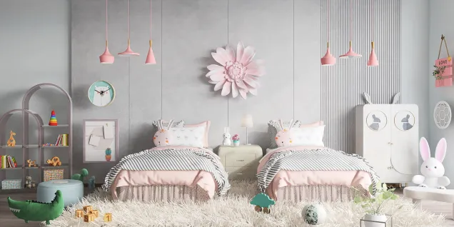 Pink Bedroom 🎠