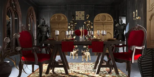 Gothic Dining Room