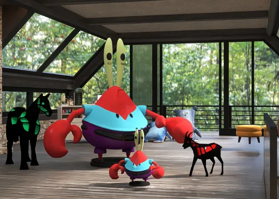 Mr. crabs fam Design Rendering