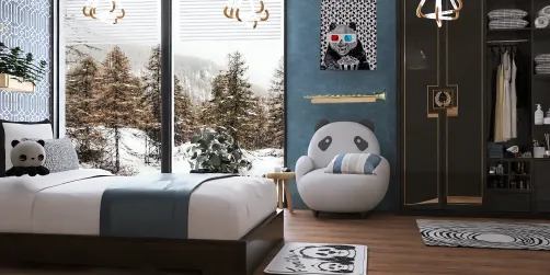Chambre panda