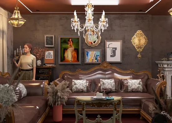 # Vintage+Gottic A wonderful mixture  Renderização de Design