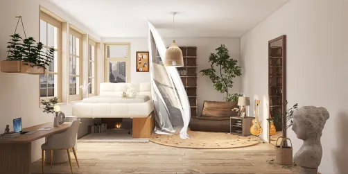 Boho apartment🤍🌾