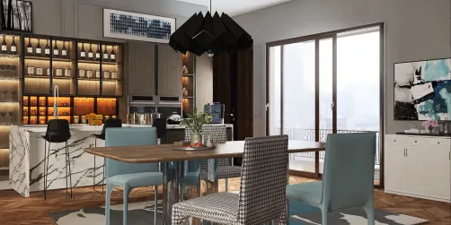 Condo Eat in Kitchen 