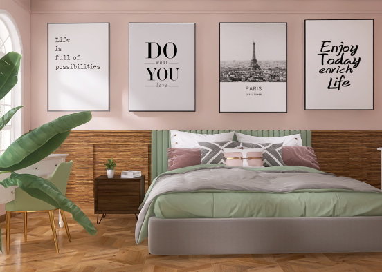 Now this, is my dream room. Design Rendering