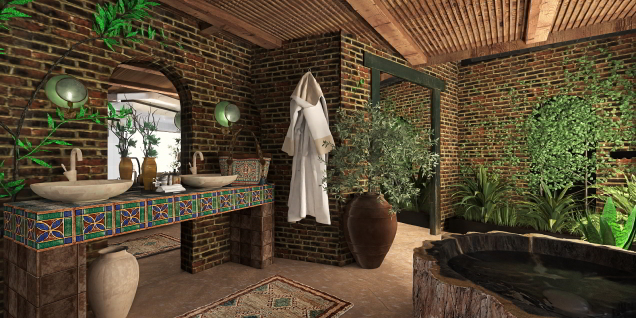 MORROCAN STYLE WITH RAMMED EARTH