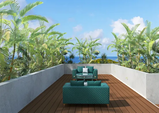 Roof place green vibes Design Rendering