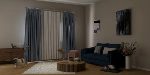 Salon bleu 