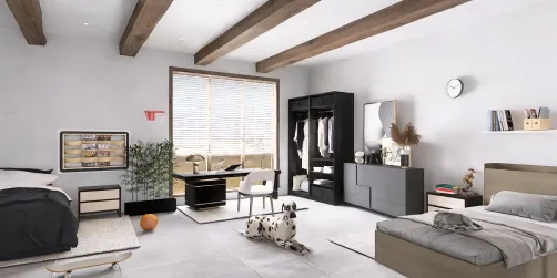room for 2 boys