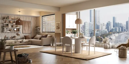 salon beige