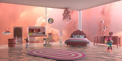 子供部屋 ピンク🩷