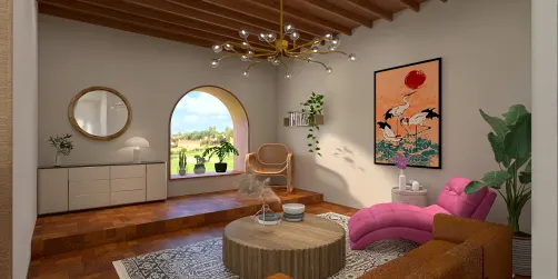 warm living room 