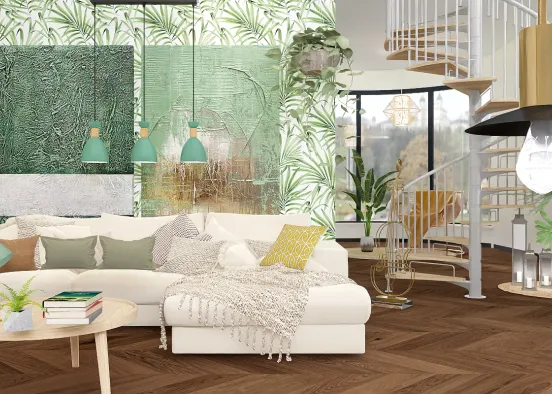 Leaf room Design Rendering