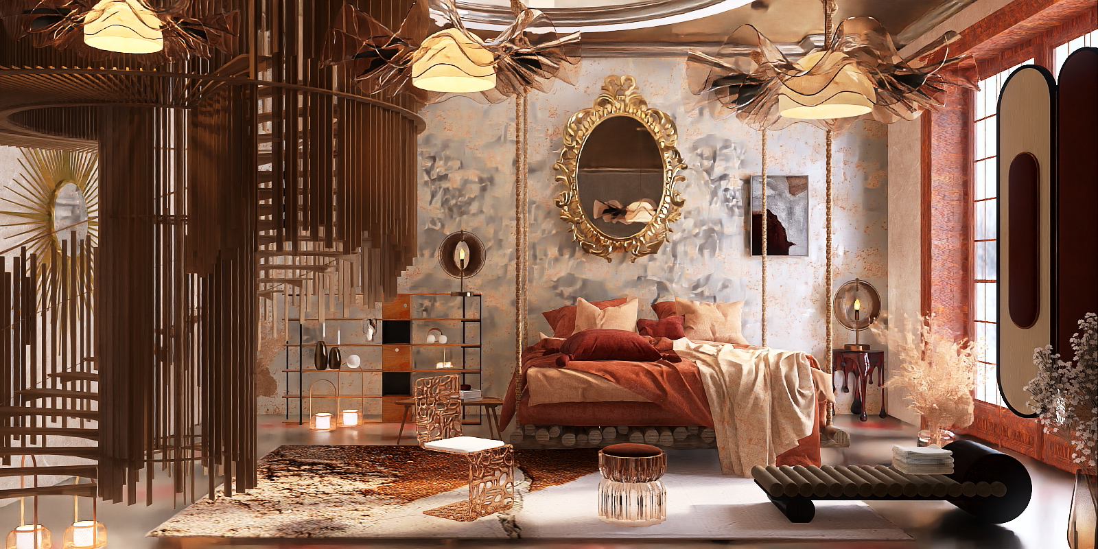 Baroque lavish..modern style...🤎🥂⌛