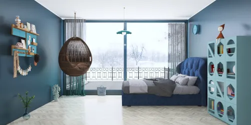 La chambre bleu 💙