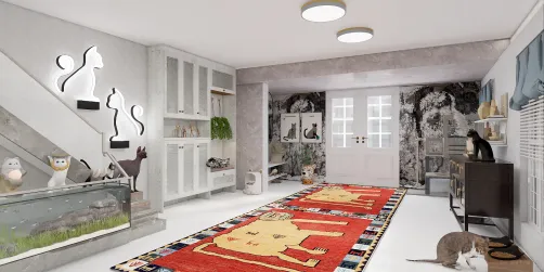 Secret life of pets hallway